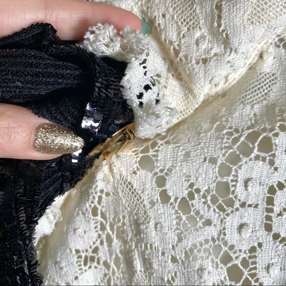 Sale! Gucci Cluny Lace Dress With Embroidery in White - Picture 10 of 16